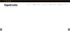 Desktop Screenshot of capetronics.com